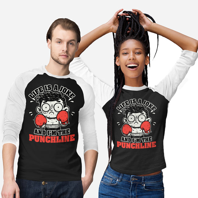 Life Punchline Joke-Unisex-Baseball-Tee-Studio Mootant