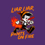 Liar Pants On Fire-None-Adjustable Tote-Bag-Studio Mootant