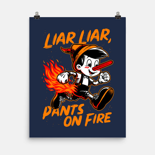 Liar Pants On Fire-None-Matte-Poster-Studio Mootant