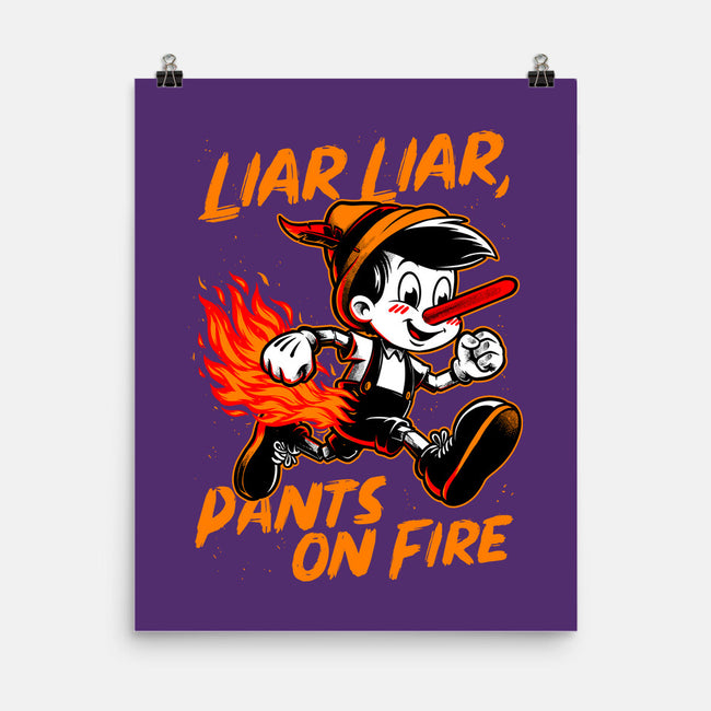 Liar Pants On Fire-None-Matte-Poster-Studio Mootant