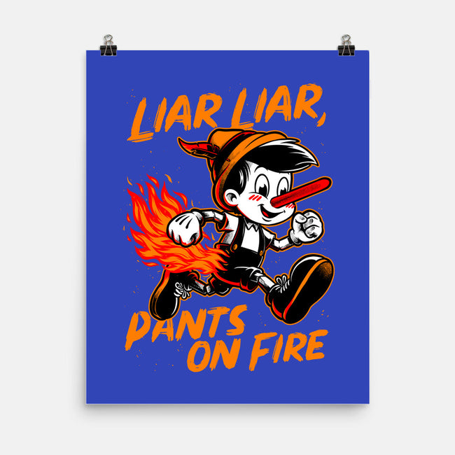 Liar Pants On Fire-None-Matte-Poster-Studio Mootant