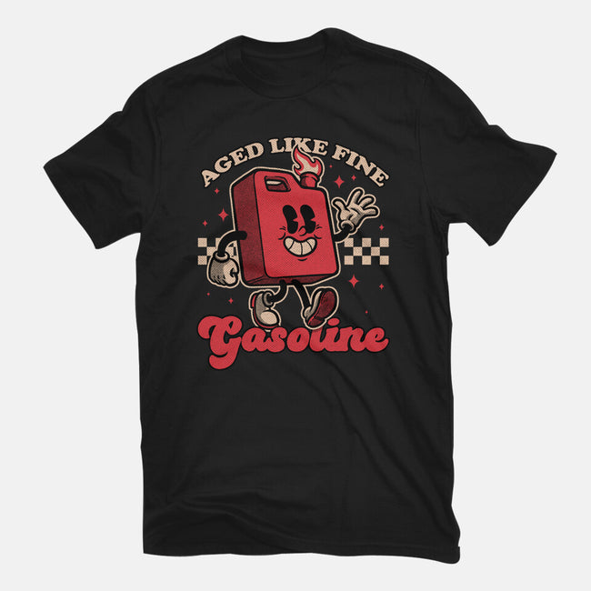 Gasoline Vintage Mascot-Unisex-Basic-Tee-Studio Mootant