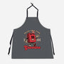 Gasoline Vintage Mascot-Unisex-Kitchen-Apron-Studio Mootant