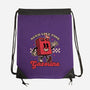 Gasoline Vintage Mascot-None-Drawstring-Bag-Studio Mootant