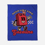 Gasoline Vintage Mascot-None-Fleece-Blanket-Studio Mootant