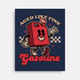 Gasoline Vintage Mascot-None-Stretched-Canvas-Studio Mootant