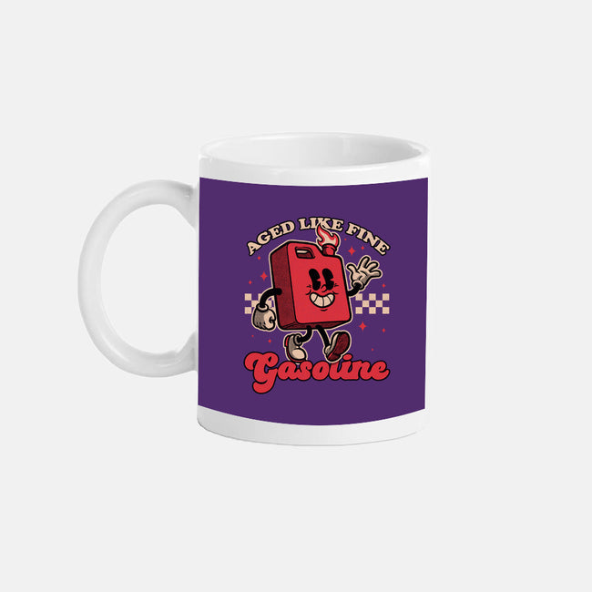 Gasoline Vintage Mascot-None-Mug-Drinkware-Studio Mootant