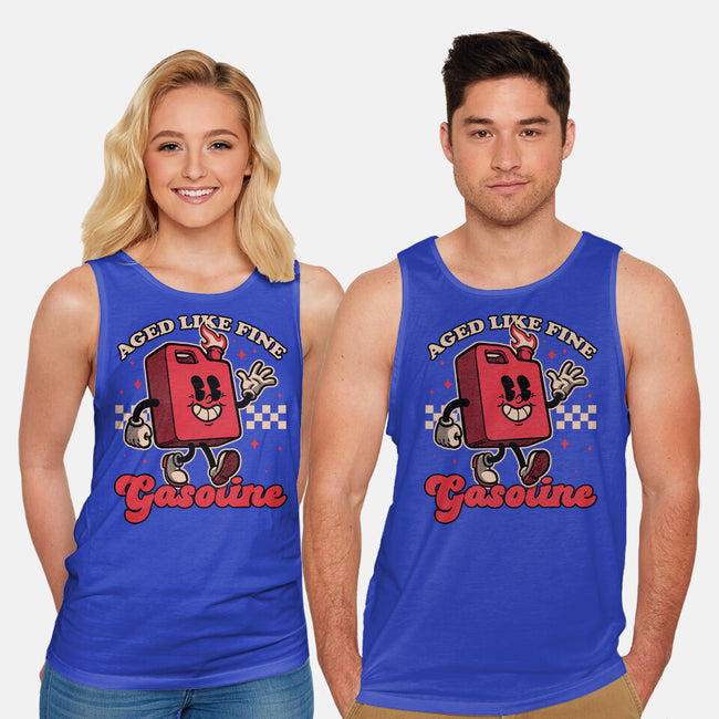 Gasoline Vintage Mascot-Unisex-Basic-Tank-Studio Mootant