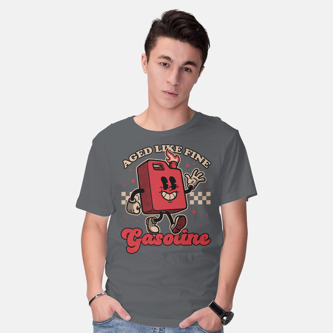 Gasoline Vintage Mascot-Mens-Basic-Tee-Studio Mootant