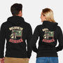 Dino Believe In Science-Unisex-Zip-Up-Sweatshirt-Studio Mootant