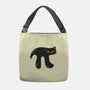 Black Pi-nther-None-Adjustable Tote-Bag-Wenceslao A Romero