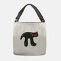 Black Pi-nther-None-Adjustable Tote-Bag-Wenceslao A Romero