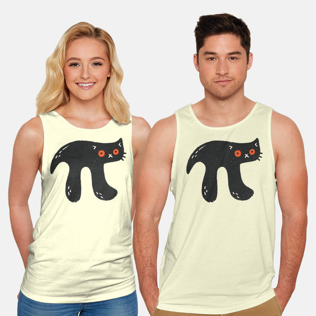 Black Pi-nther-Unisex-Basic-Tank-Wenceslao A Romero