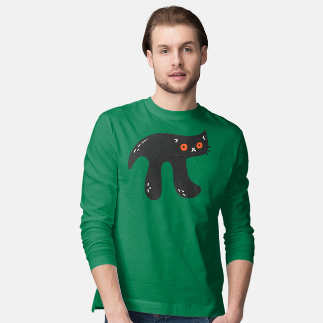 Black Pi-nther-Mens-Long Sleeved-Tee-Wenceslao A Romero