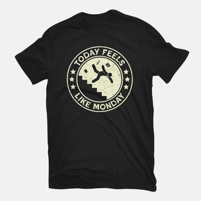 Today Feels Like Monday-Womens-Fitted-Tee-BridgeWalker