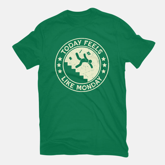 Today Feels Like Monday-Womens-Fitted-Tee-BridgeWalker