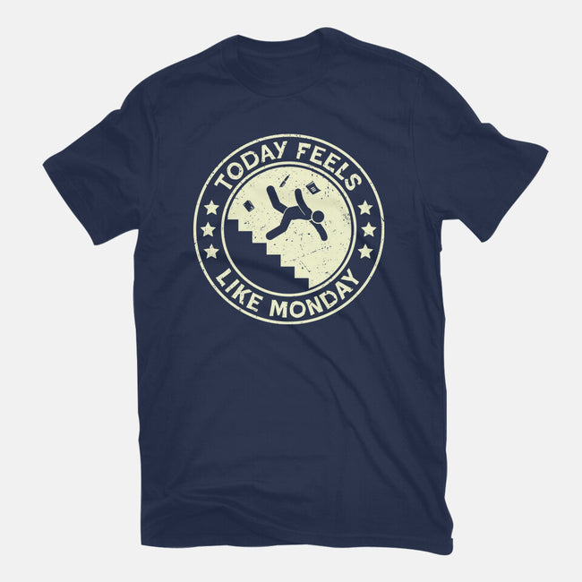 Today Feels Like Monday-Womens-Fitted-Tee-BridgeWalker