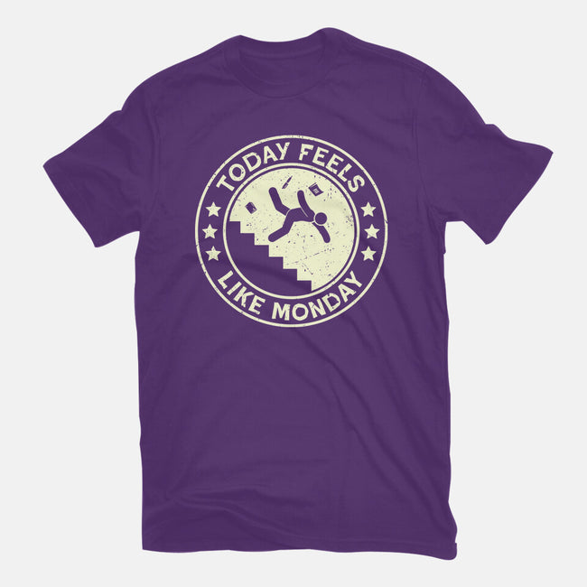 Today Feels Like Monday-Womens-Fitted-Tee-BridgeWalker