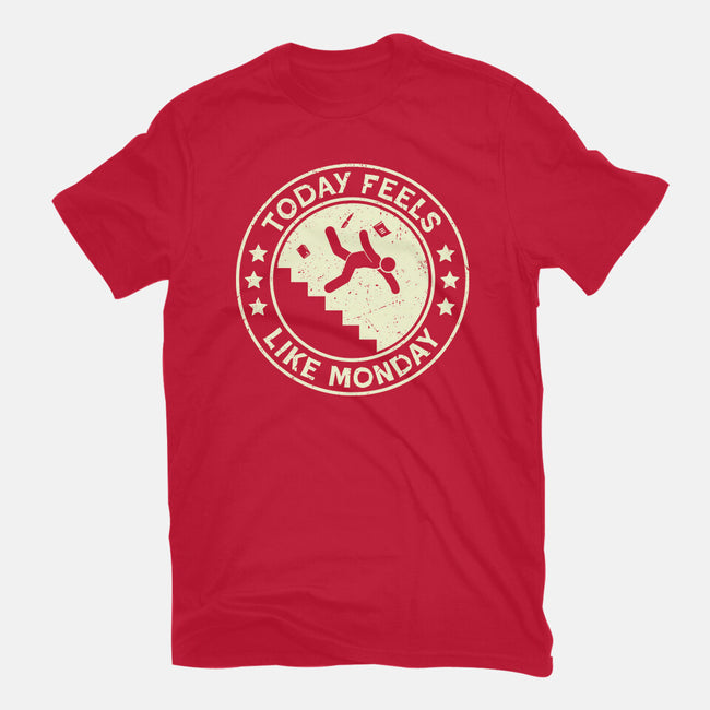 Today Feels Like Monday-Womens-Fitted-Tee-BridgeWalker