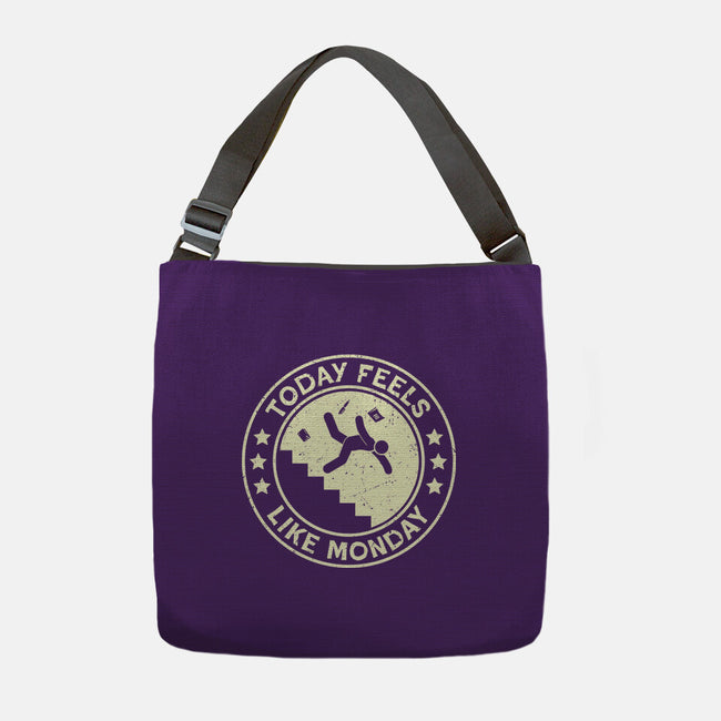 Today Feels Like Monday-None-Adjustable Tote-Bag-BridgeWalker