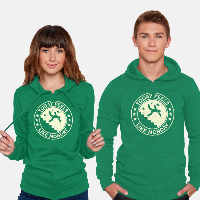 Today Feels Like Monday-Unisex-Pullover-Sweatshirt-BridgeWalker