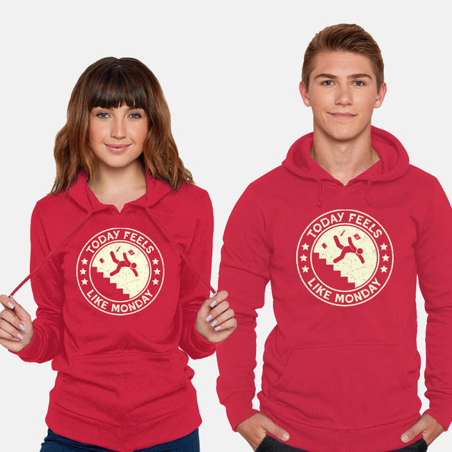 Today Feels Like Monday-Unisex-Pullover-Sweatshirt-BridgeWalker