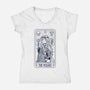 The Wizard-Womens-V-Neck-Tee-Eoli Studio