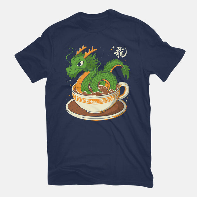 Coffee Dragon-Unisex-Basic-Tee-Eoli Studio