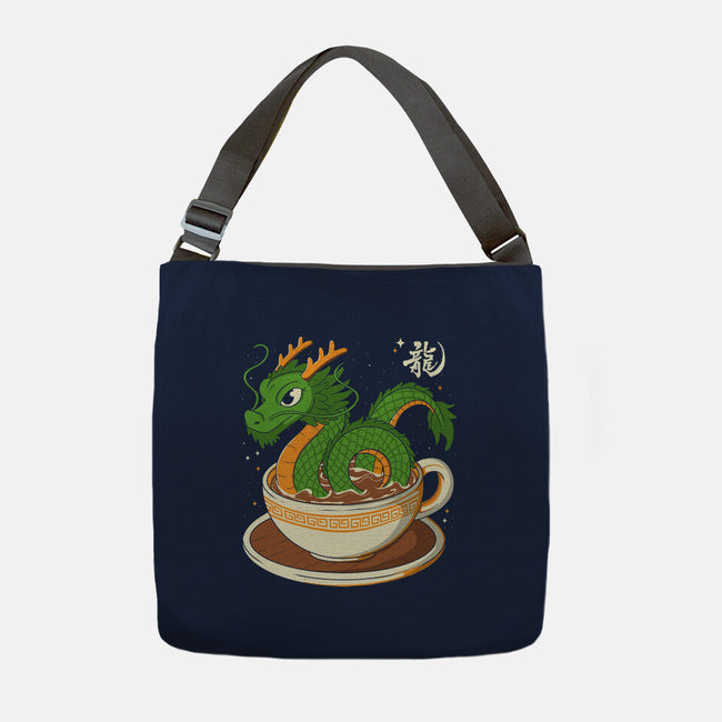 Coffee Dragon-None-Adjustable Tote-Bag-Eoli Studio