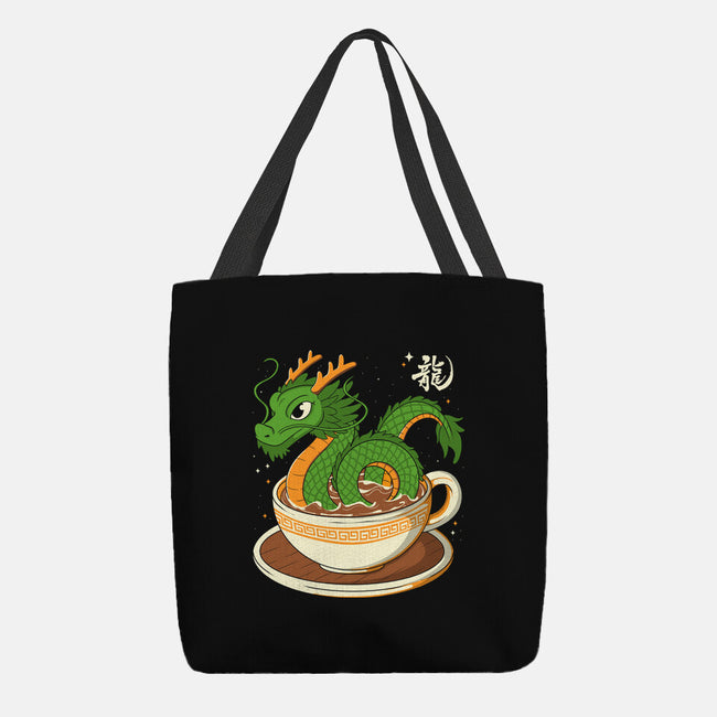 Coffee Dragon-None-Basic Tote-Bag-Eoli Studio