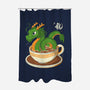 Coffee Dragon-None-Polyester-Shower Curtain-Eoli Studio