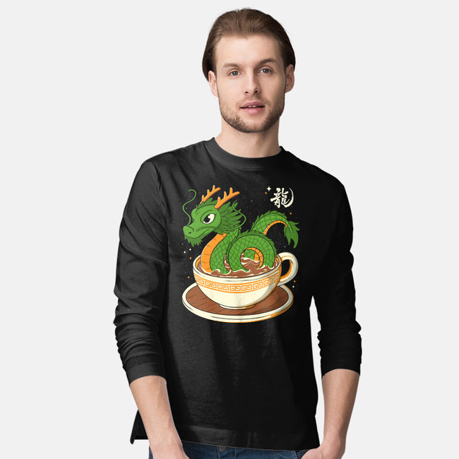 Coffee Dragon-Mens-Long Sleeved-Tee-Eoli Studio
