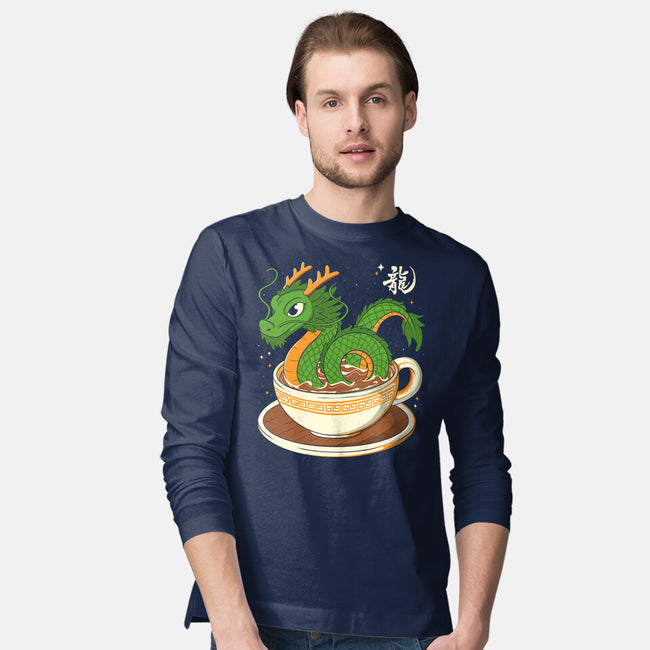 Coffee Dragon-Mens-Long Sleeved-Tee-Eoli Studio