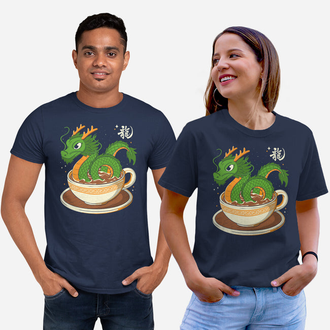 Coffee Dragon-Unisex-Basic-Tee-Eoli Studio