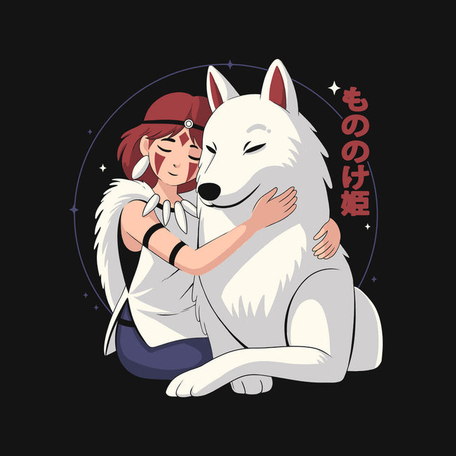 Princess Of The Wolves-Womens-V-Neck-Tee-Eoli Studio