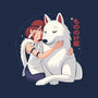 Princess Of The Wolves-Unisex-Crew Neck-Sweatshirt-Eoli Studio