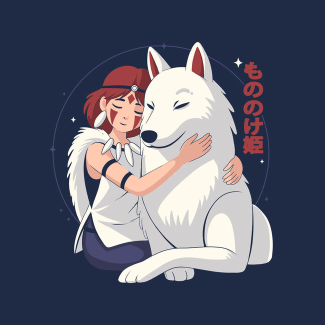 Princess Of The Wolves-Womens-V-Neck-Tee-Eoli Studio