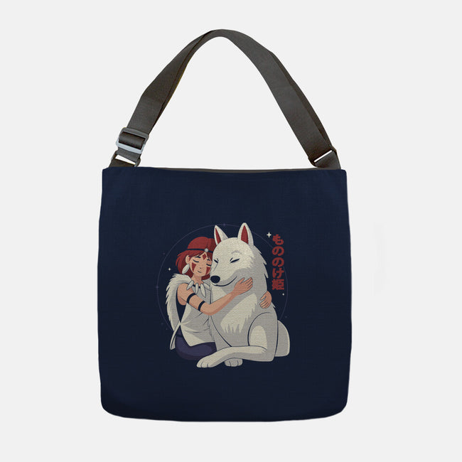 Princess Of The Wolves-None-Adjustable Tote-Bag-Eoli Studio