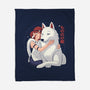 Princess Of The Wolves-None-Fleece-Blanket-Eoli Studio