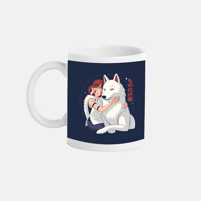 Princess Of The Wolves-None-Mug-Drinkware-Eoli Studio