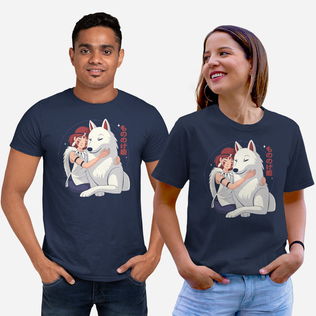 Princess Of The Wolves-Unisex-Basic-Tee-Eoli Studio