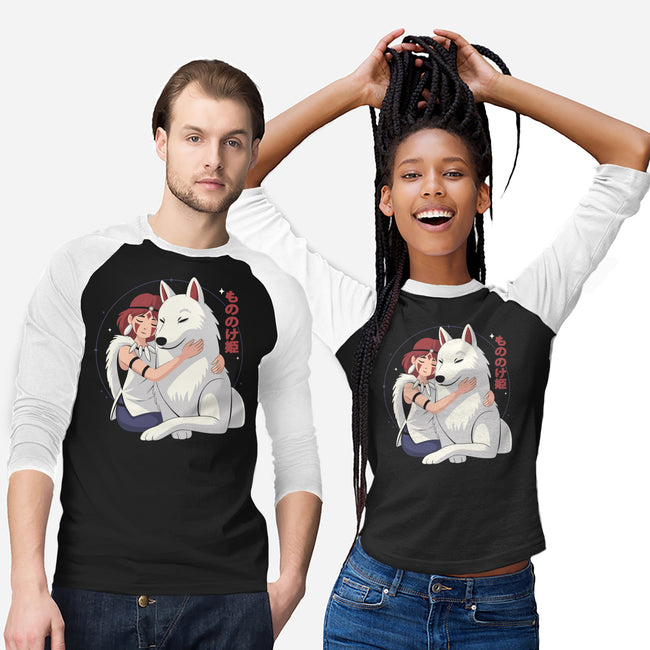 Princess Of The Wolves-Unisex-Baseball-Tee-Eoli Studio