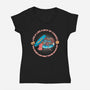 Box Of Cookies-Womens-V-Neck-Tee-Freecheese