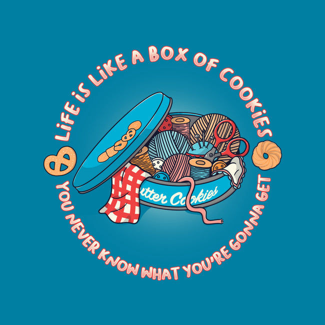 Box Of Cookies-None-Adjustable Tote-Bag-Freecheese