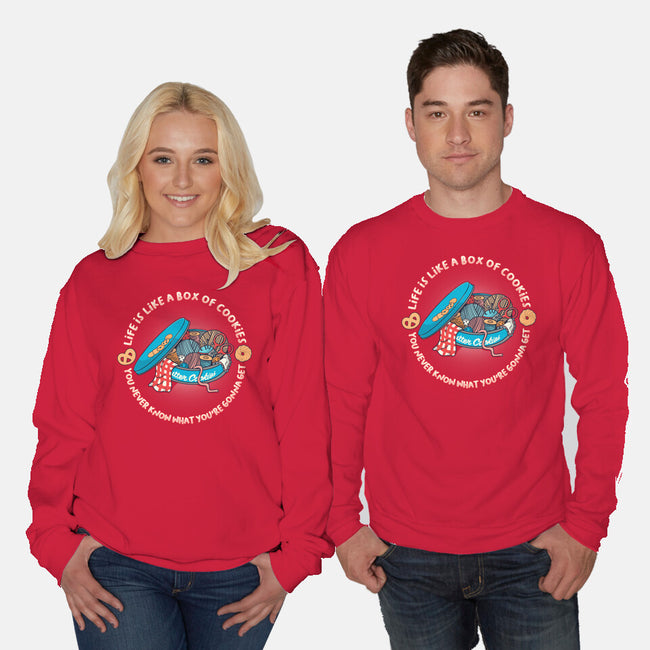 Box Of Cookies-Unisex-Crew Neck-Sweatshirt-Freecheese
