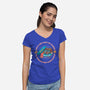 Box Of Cookies-Womens-V-Neck-Tee-Freecheese