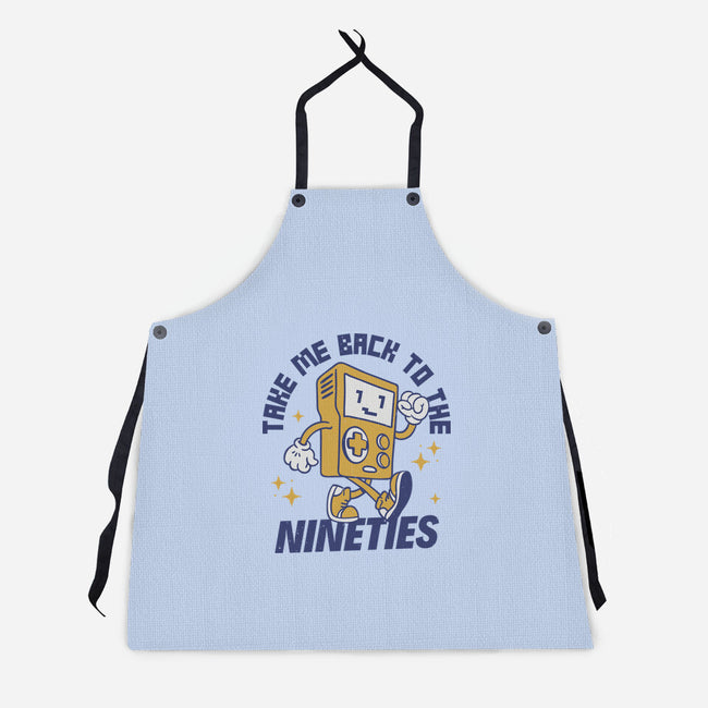 Take Me Back To The Nineties-Unisex-Kitchen-Apron-brunopires