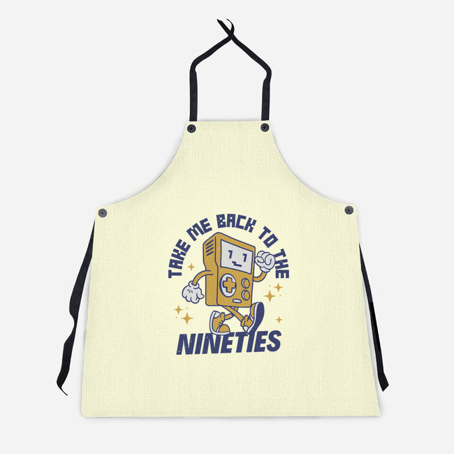 Take Me Back To The Nineties-Unisex-Kitchen-Apron-brunopires