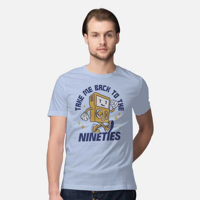 Take Me Back To The Nineties-Mens-Premium-Tee-brunopires