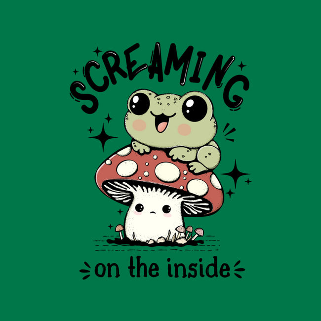 Screaming On The Inside-Womens-Basic-Tee-Trendlory